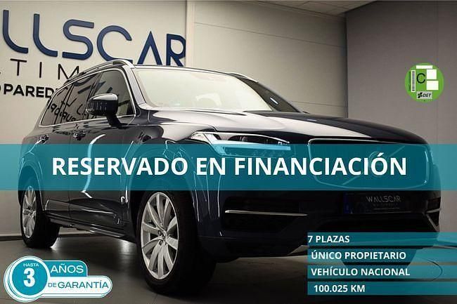 Azul Usado 2018 Volvo XC90 Momentum SUV | 35.650 € (Precio justo) - Imagen 1/4