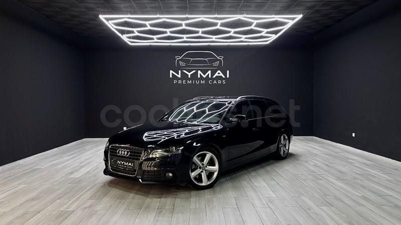 Usado Audi A4 S-Line 190 CV (139 kW) 2011 Negro Familiar