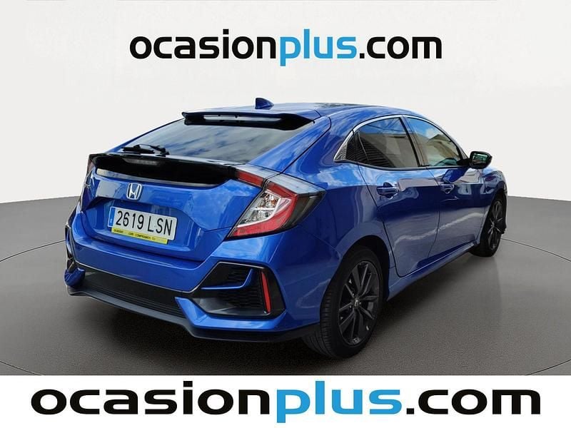 Usado Honda Civic Elegance 126 CV (92 kW) 2021 Azul Utilitario