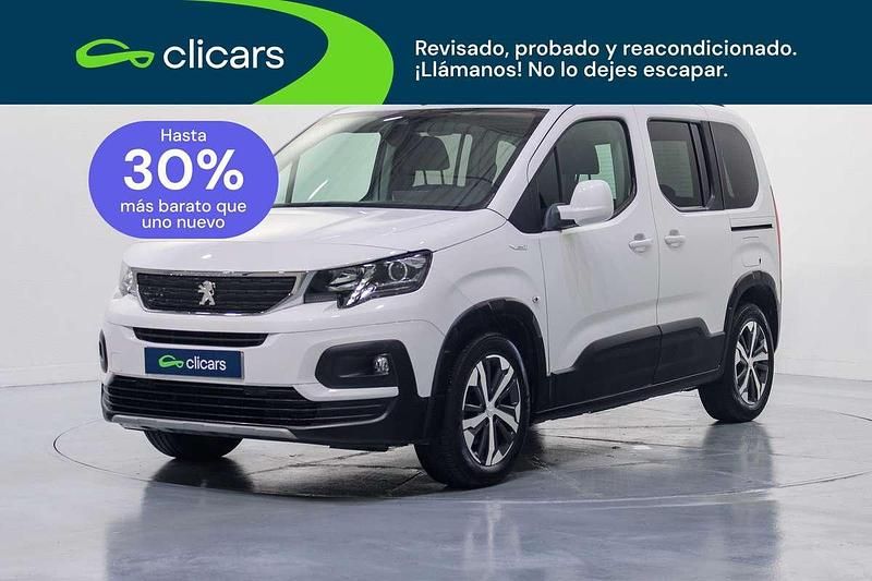Usado Peugeot Rifter Allure 110 CV (80 kW) 2019 Blanco Monovolumen