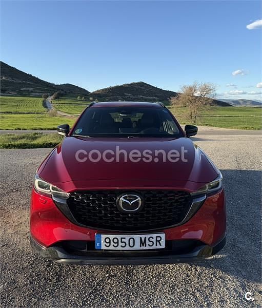 Rojo Usado 2023 Mazda CX-5 Homura-Line SUV | 36.000 € (Caro) - Imagen 1/4
