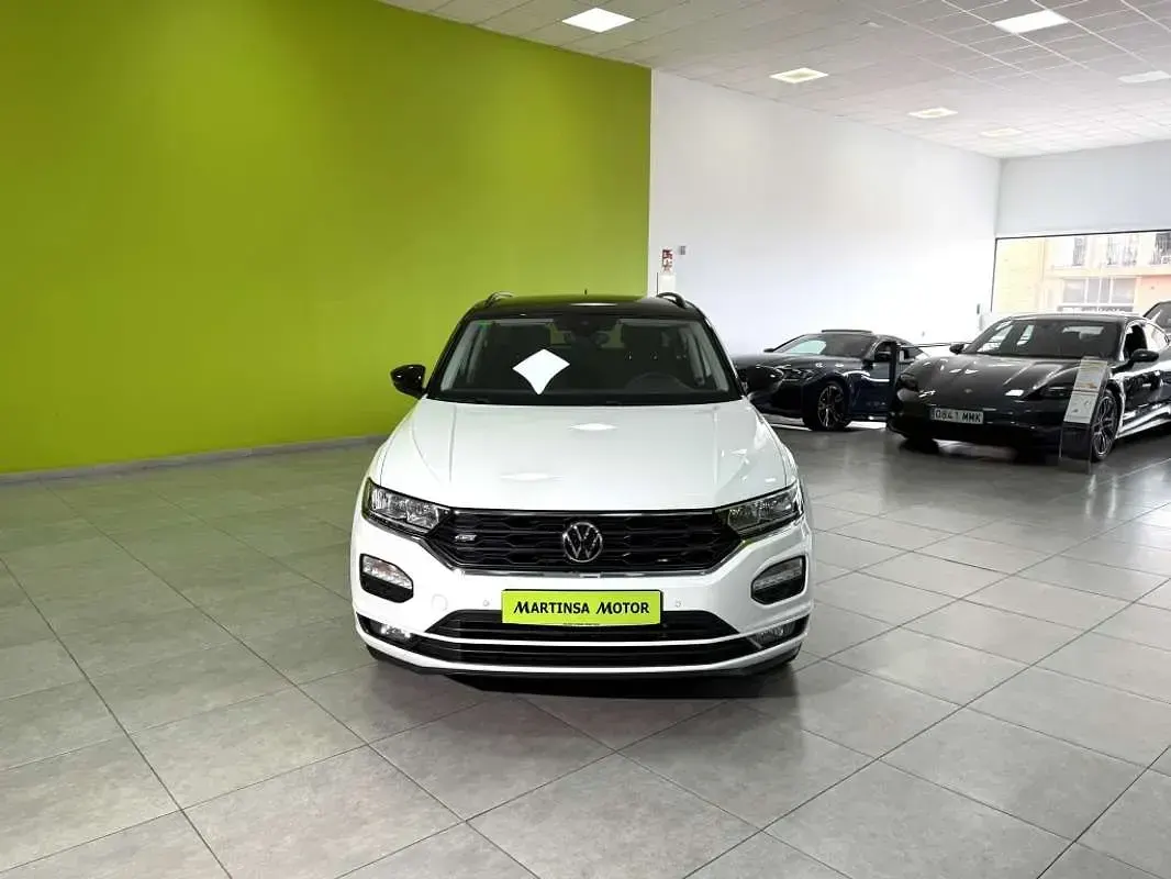 Usado VW T-Roc Advance 110 CV (80 kW) 2022 Blanco SUV