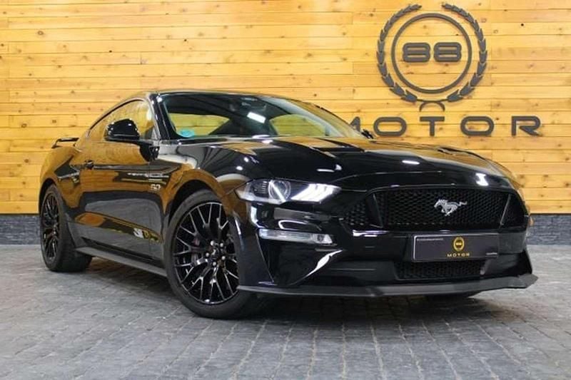 Usado Ford Mustang GT 450 CV (330 kW) 2021 Negro Coupe