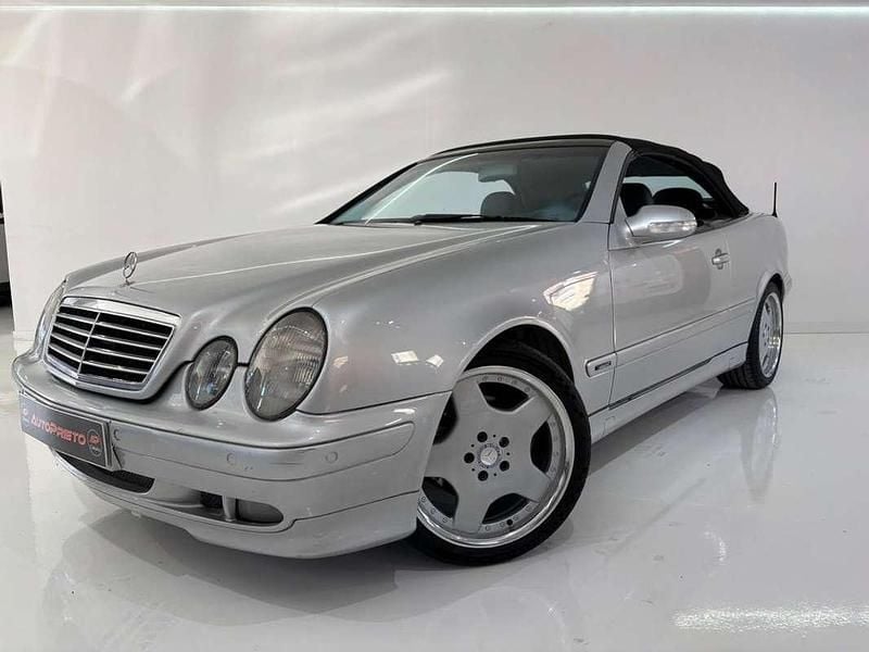 Usado Mercedes CLK200 Avantgarde 196 CV (144 kW) 2004 Gris Descapotable