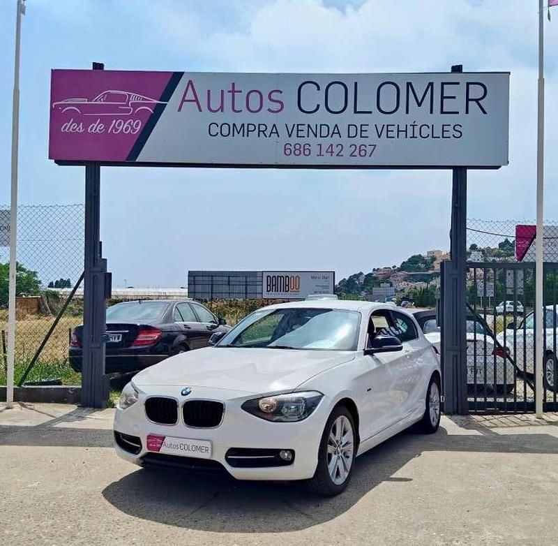 Usado BMW 118 Sport Line 143 CV (105 kW) 2012 Blanco Utilitario