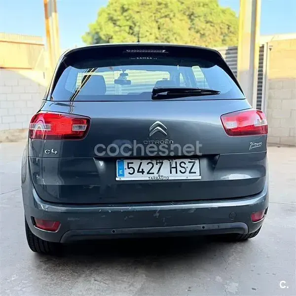 Usado Citroën C4 Picasso Exclusive 115 CV (84 kW) 2013 Gris / plata Monovolumen