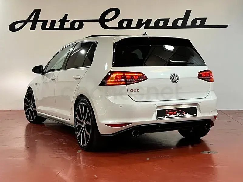 Usado VW Golf VII GTI 230 CV (169 kW) 2016 Blanco Berlina