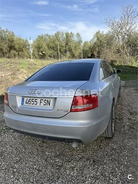 Usado Audi A6 233 CV (171 kW) 2007 Gris / plata Berlina