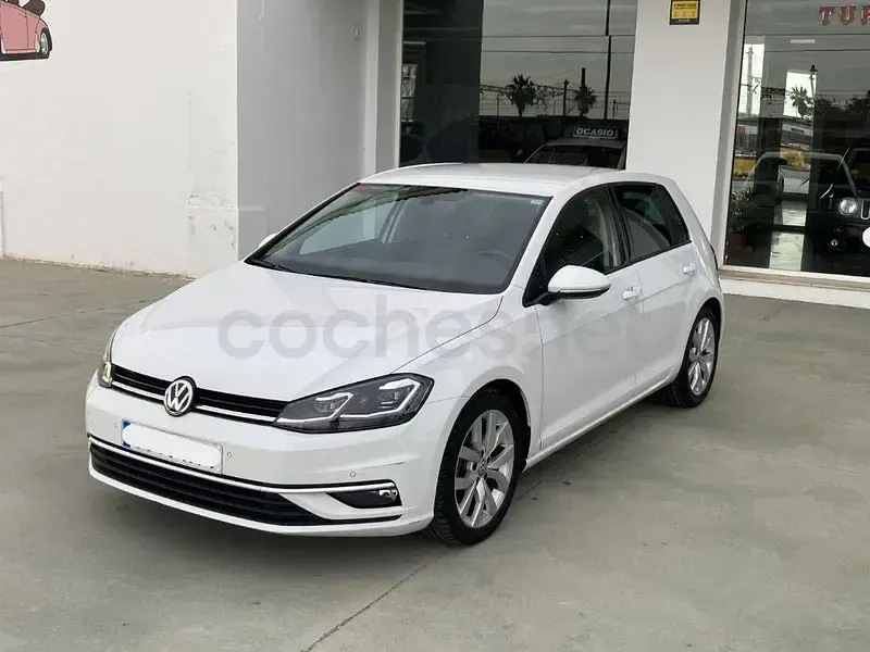 Usado VW Golf VII Sportline 150 CV (110 kW) 2019 Blanco Berlina