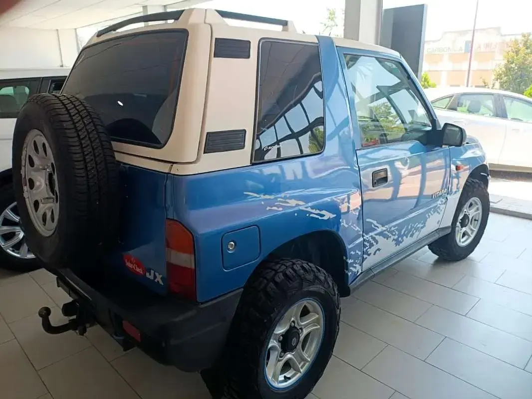 Usado Suzuki Vitara 80 CV (58 kW) 1999 Azul Descapotable