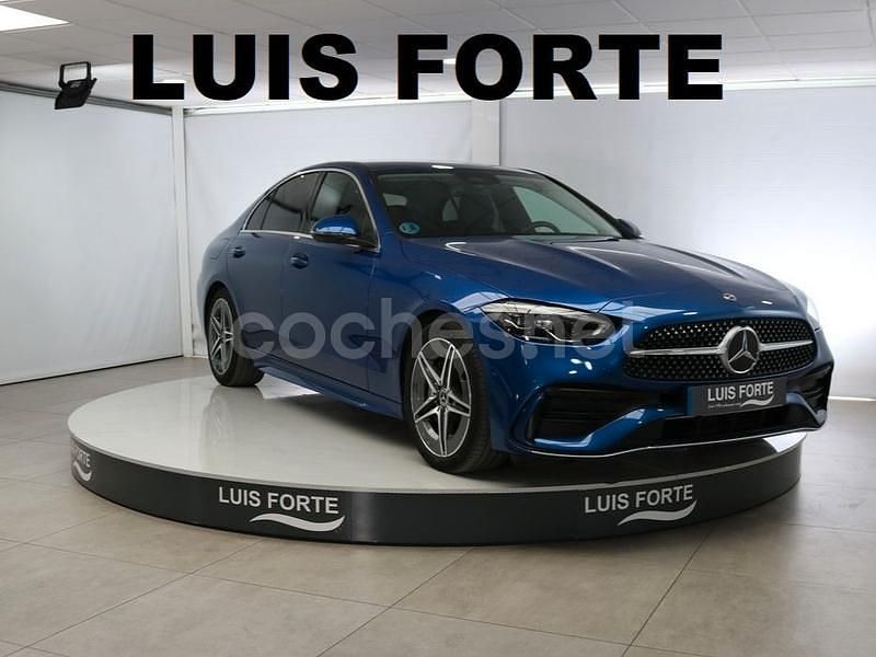 Azul Usado 2022 Mercedes C200 Berlina | 37.500 € (Precio justo) - Imagen 1/4