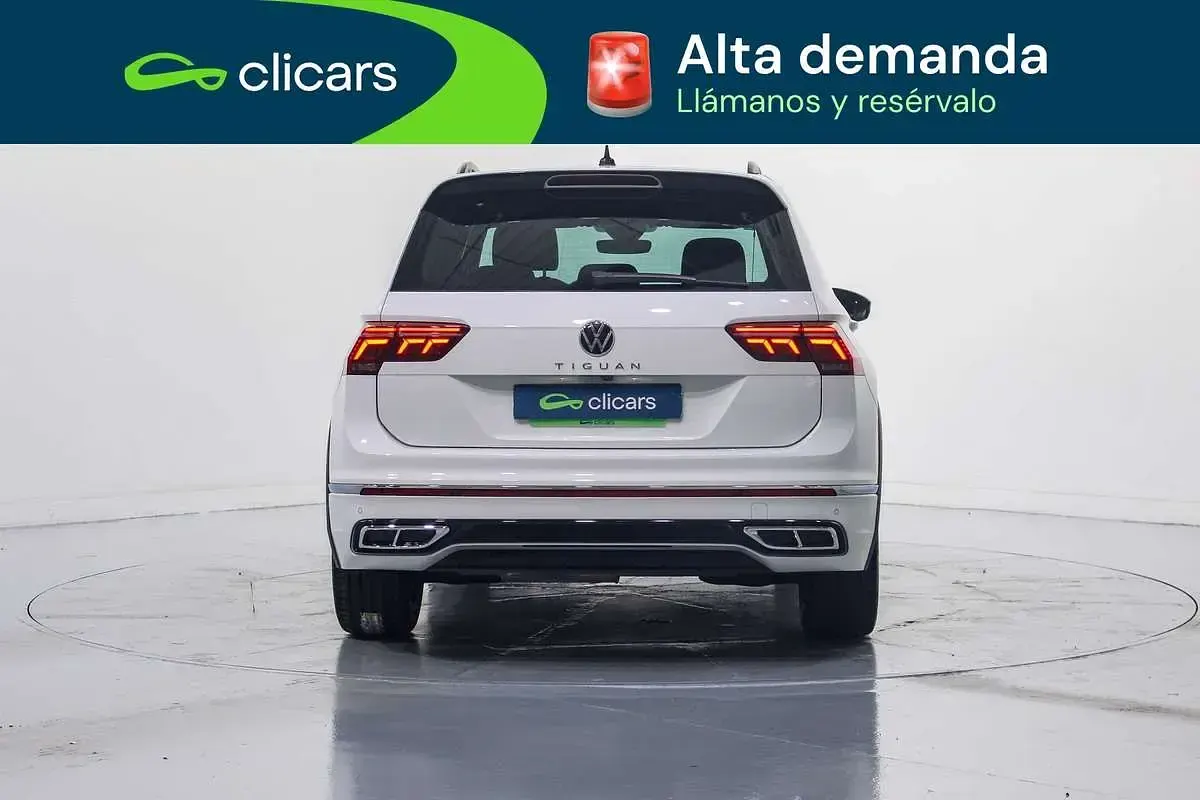 Usado VW Tiguan R-line 150 CV (110 kW) 2022 Blanco SUV