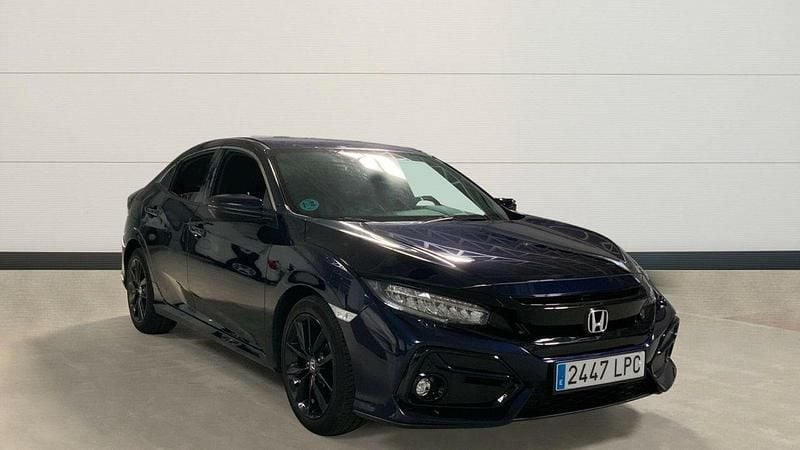 Usado Honda Civic Elegance 126 CV (92 kW) 2021 Azul Utilitario