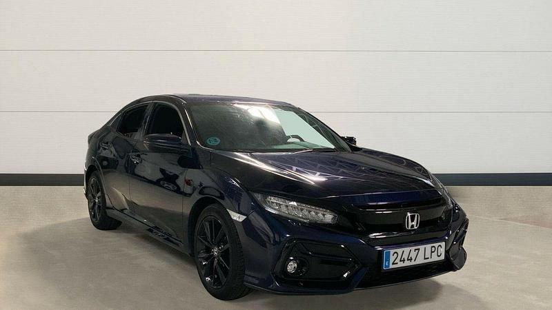 Azul Usado 2021 Honda Civic Elegance Utilitario | 22.000 € (Precio justo) - Imagen 1/1