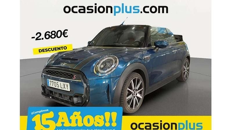 Azul Usado 2022 Mini Cooper S Cabriolet Descapotable | 26.810 € (Super precio) - Imagen 1/4
