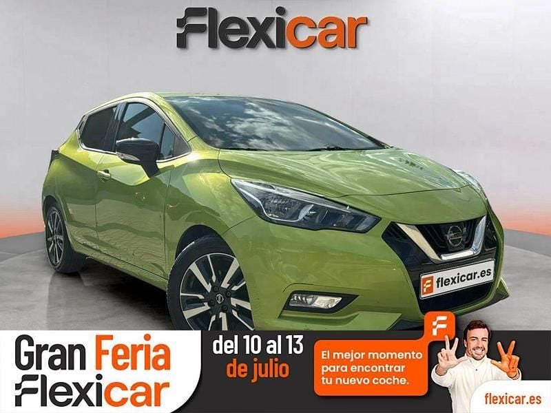 Verde Usado 2017 Nissan Micra Utilitario | 10.790 € (Precio justo) - Imagen 1/4