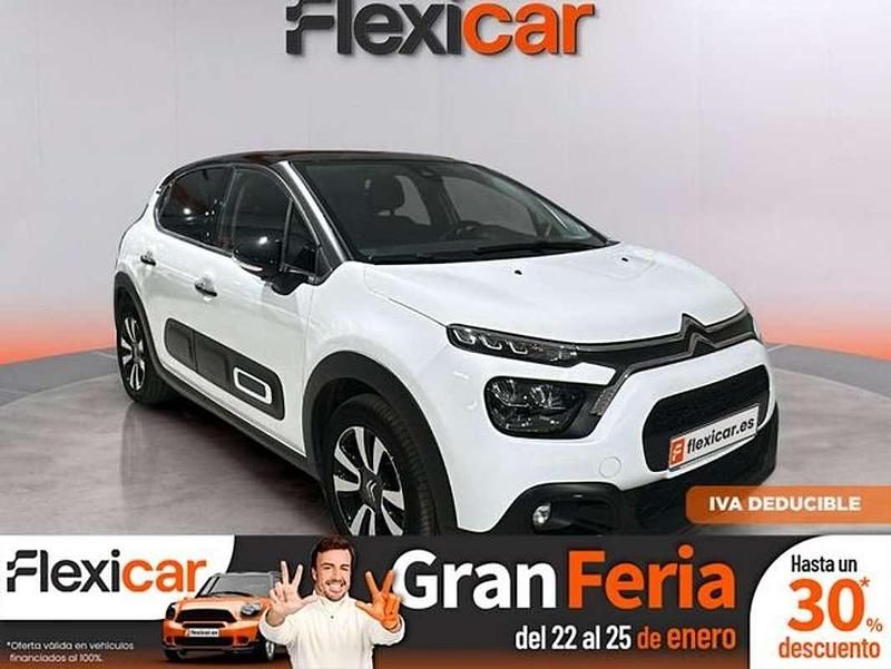 Blanco Usado 2023 Citroën C3 PureTech Berlina | 10.290 € (Precio justo) - Imagen 1/4