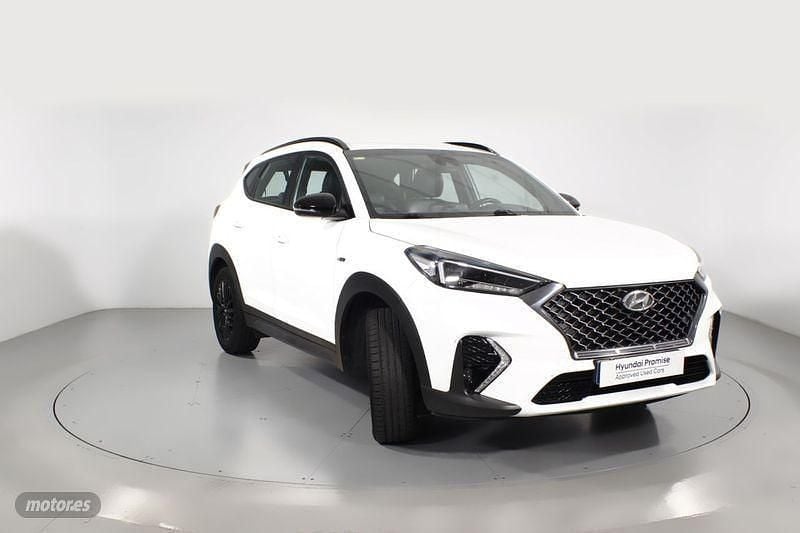 Blanco Usado 2020 Hyundai Tucson N Line SUV | 18.900 € (Un poco caro) - Imagen 1/4