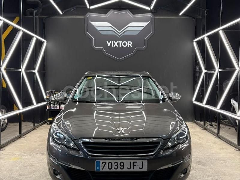 Marrón Usado 2015 Peugeot 308 SW Style Familiar | 6800 € (Super precio) - Imagen 1/4