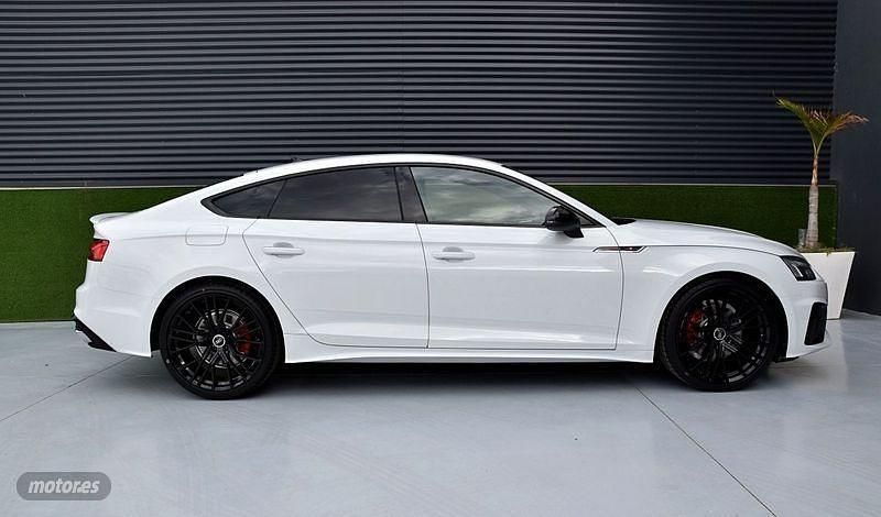 Usado Audi A5 S-Line 163 CV (119 kW) 2021 Blanco Coupe