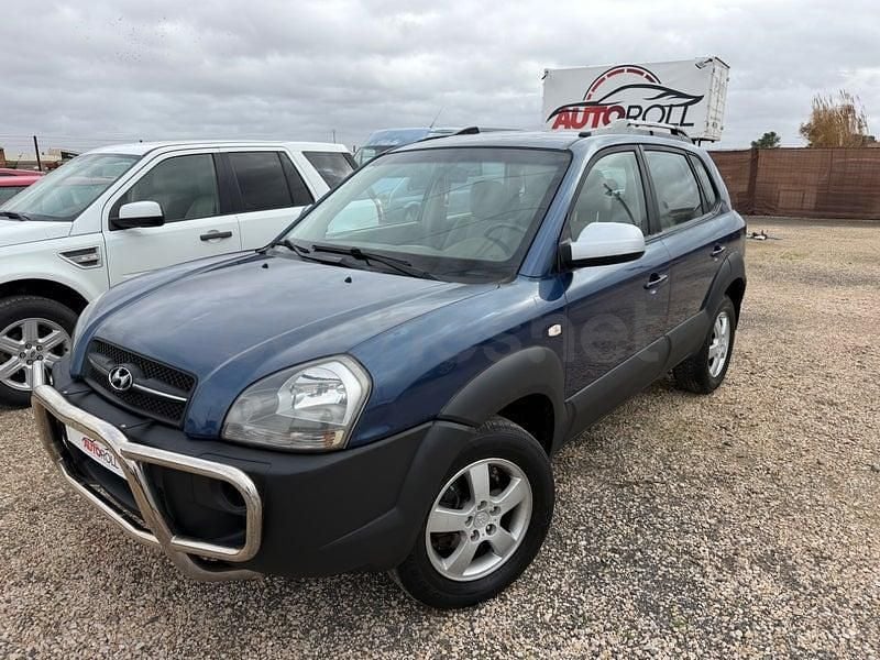Azul Usado 2007 Hyundai Tucson Comfort SUV | 4999 € (Precio justo) - Imagen 1/4