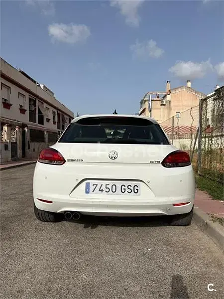 Usado VW Scirocco 200 CV (147 kW) 2009 Blanco Coupe