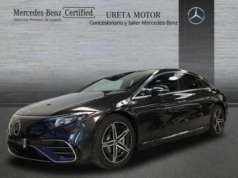Gris Usado 2023 Mercedes EQS450+ Berlina | 74.000 € (Precio justo) - Imagen 1/4