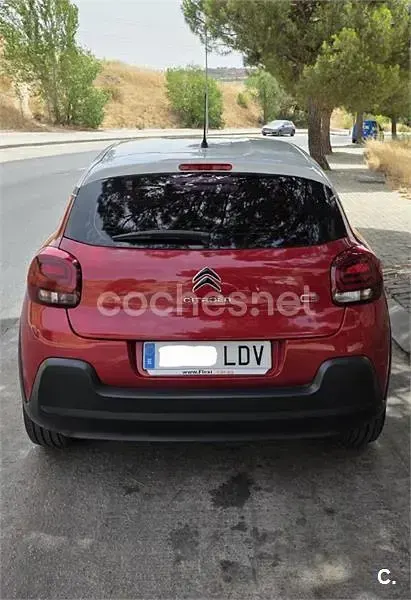 Usado Citroën C3 Feel 82 CV (60 kW) 2020 Rojo Utilitario