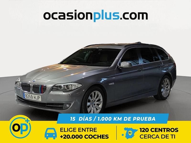 Gris Usado 2012 BMW 520 Familiar | 11.490 € (Buen precio) - Imagen 1/4