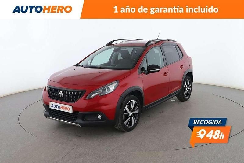 Rojo Usado 2019 Peugeot 2008 GT-line SUV | 15.099 € (Super precio) - Imagen 1/3