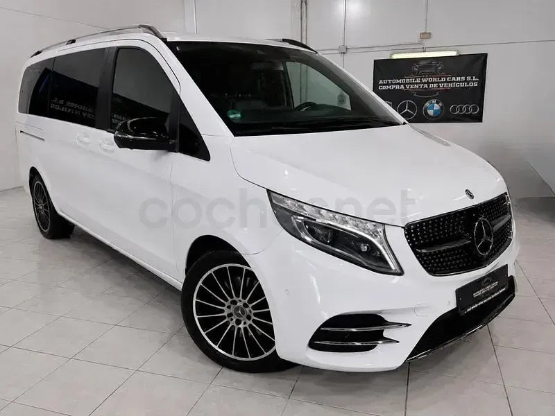 Usado Mercedes V250 Exclusive 204 CV (150 kW) 2018 Blanco Monovolumen