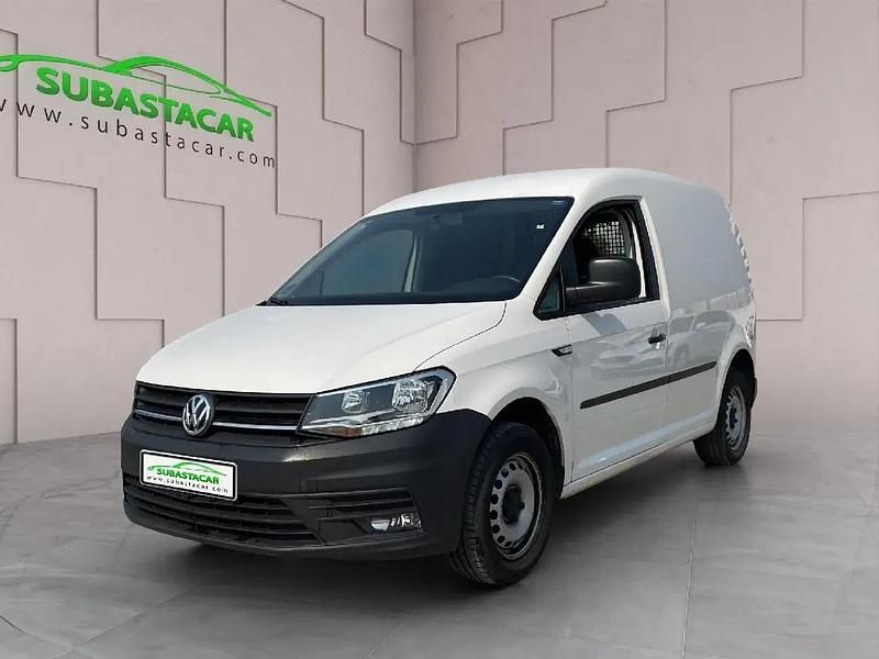 Begagnad VW Caddy 75 HK (55 kW) 2019 Vit Minibuss