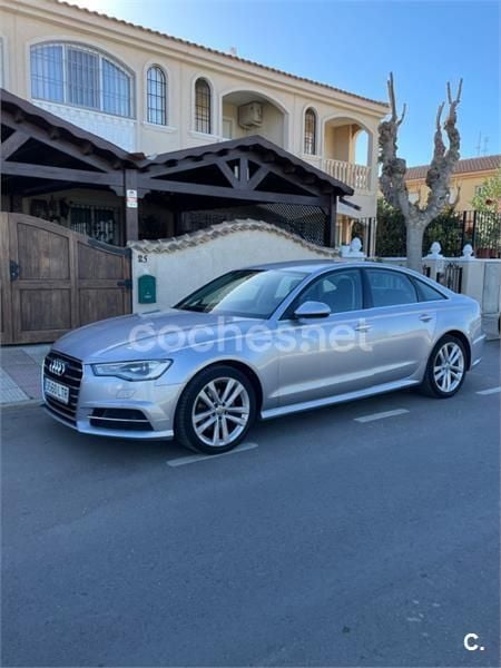 Usado Audi A6 Advanced 150 CV (110 kW) 2017 Gris / plata Berlina