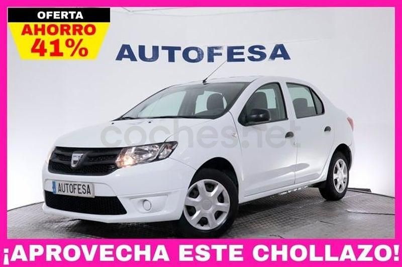 Usado Dacia Logan Ambiance 75 CV (55 kW) 2014 Blanco Berlina