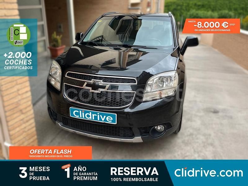 Negro Usado 2013 Chevrolet Orlando LT Monovolumen | 5790 € (Super precio) - Imagen 1/3