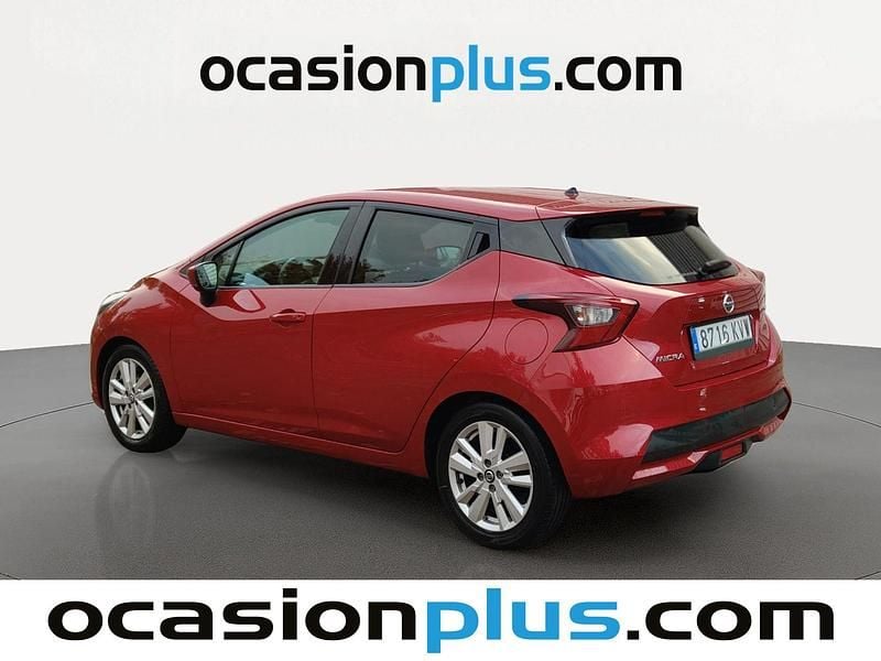 Usado Nissan Micra N-Connecta 101 CV (74 kW) 2019 Rojo Utilitario