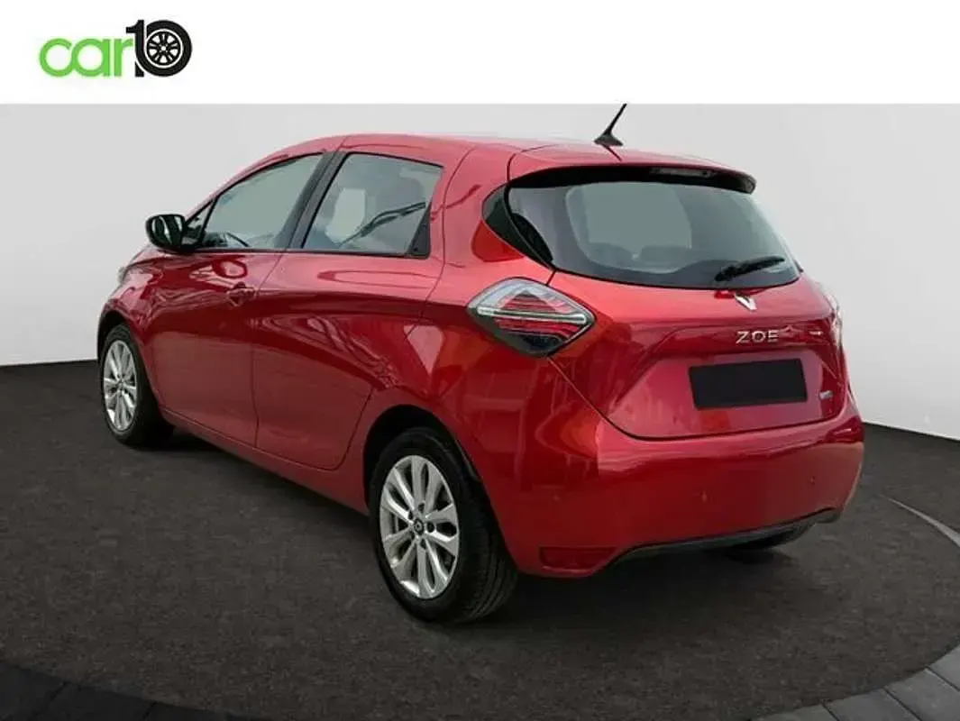 Usado Renault Zoe Intens 78 kW (107 CV) 2020 Rojo Utilitario