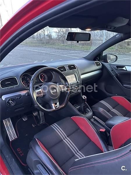 Usado VW Golf VI GTI 210 CV (154 kW) 2010 Rojo Utilitario