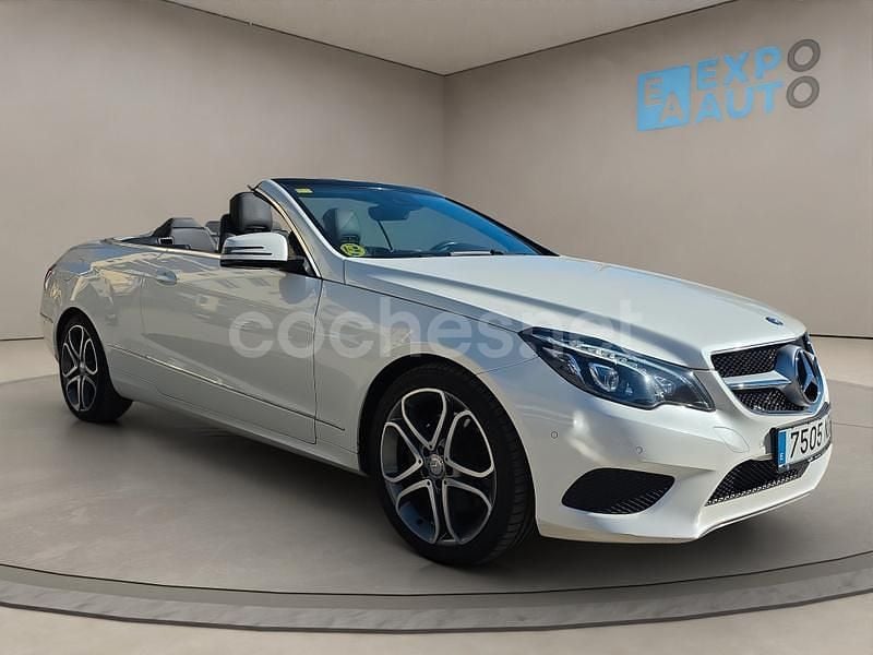 Blanco Usado 2014 Mercedes E250 Descapotable | 21.990 € (Super precio) - Imagen 1/4