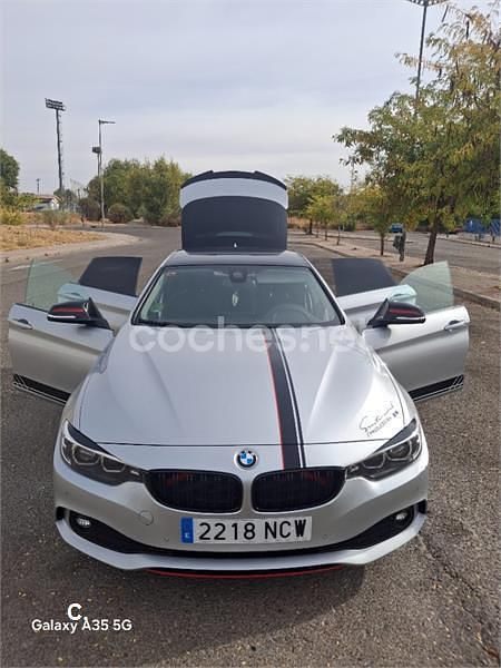 Gris / plata Usado 2019 BMW 418 Gran Coupé Coupe | 17.200 € (Buen precio) - Imagen 1/4