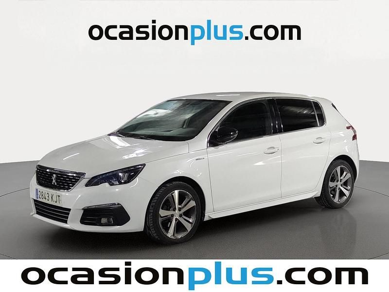 Usado Peugeot 308 GT-line 131 CV (96 kW) 2018 Blanco Utilitario