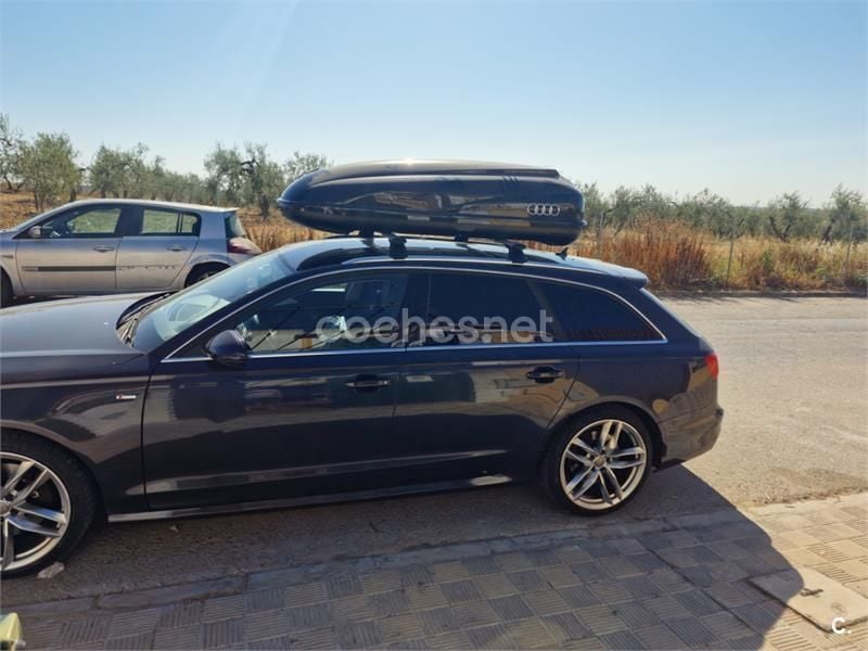 Usado Audi A6 S-Line 245 CV (180 kW) 2013 Negro Familiar