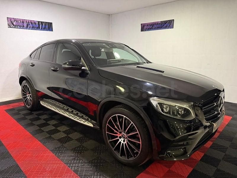 Usado Mercedes GLC250 204 CV (150 kW) 2018 Negro SUV