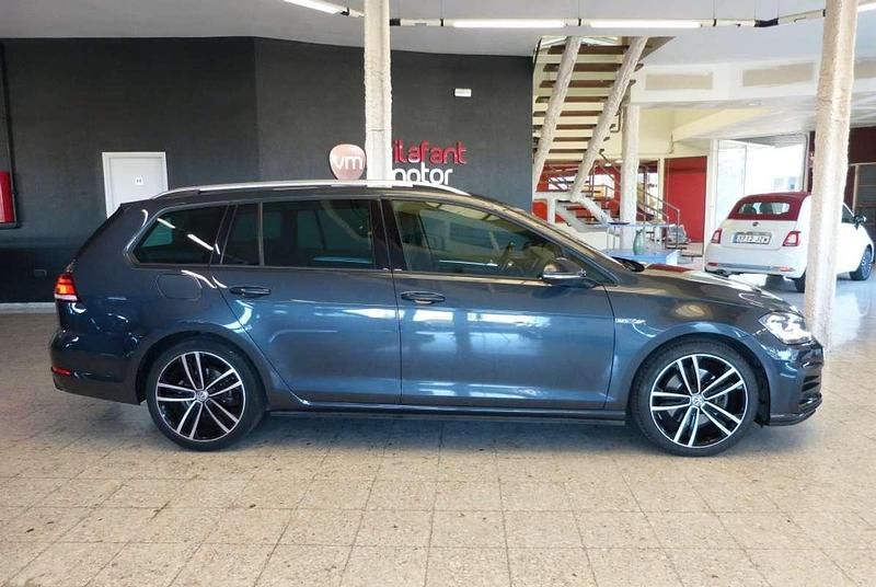 Usado VW Golf VII GTD 184 CV (135 kW) 2018 Gris Familiar