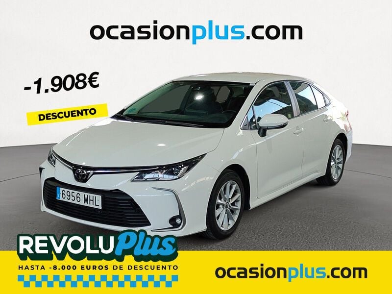 Blanco Usado 2022 Toyota Corolla Style Berlina | 20.490 € (Precio justo) - Imagen 1/3