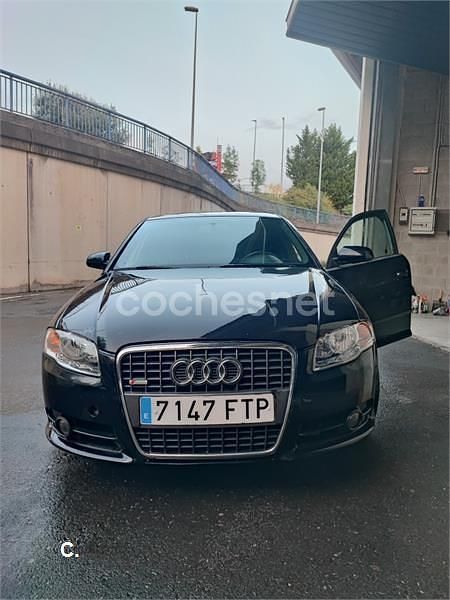 Usado Audi A4 Ambiente 140 CV (102 kW) 2007 Negro Berlina