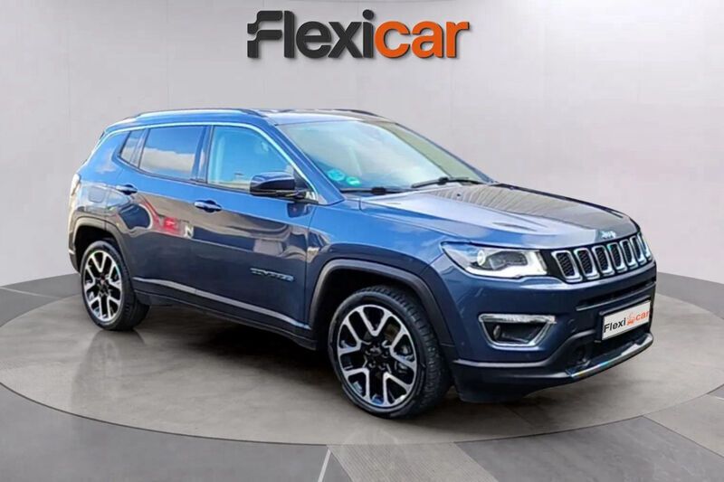 Azul Usado 2021 Jeep Compass Limited SUV | 15.790 € (Buen precio) - Imagen 1/4