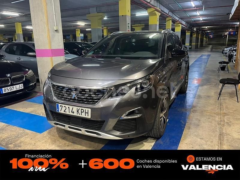 Gris / plata Usado 2019 Peugeot 3008 GT-line SUV | 11.950 € (Super precio) - Imagen 1/4