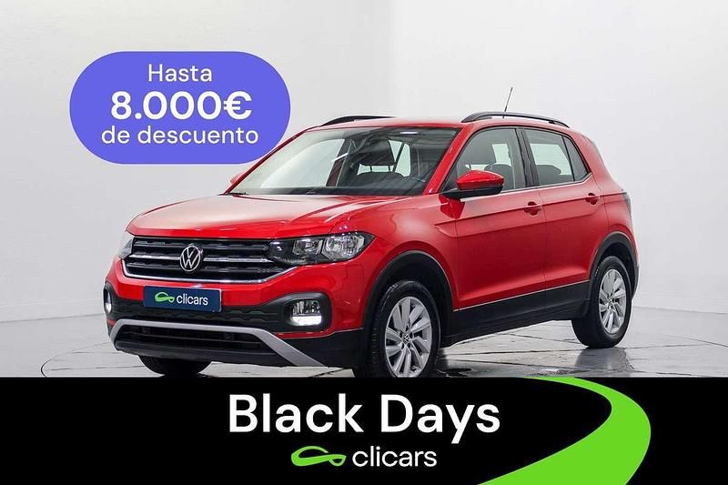 Rojo Usado 2021 VW T-Cross Advance SUV | 14.090 € (Precio justo) - Imagen 1/4