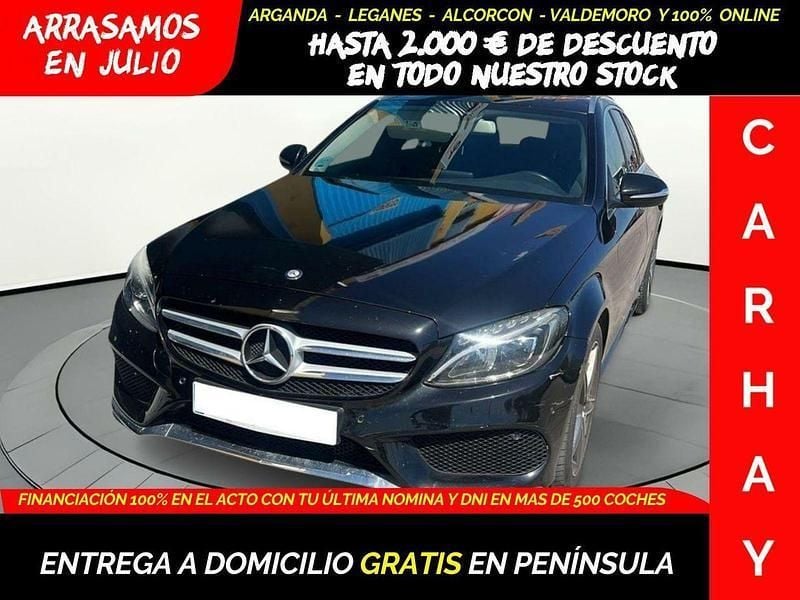 Negro Usado 2014 Mercedes C220 AMG Berlina | 14.690 € (Super precio) - Imagen 1/1